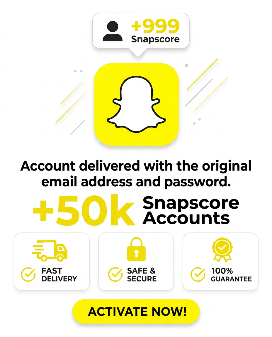 Buy 50,000 Snap Score Account Snapchat (50k SnapScore)