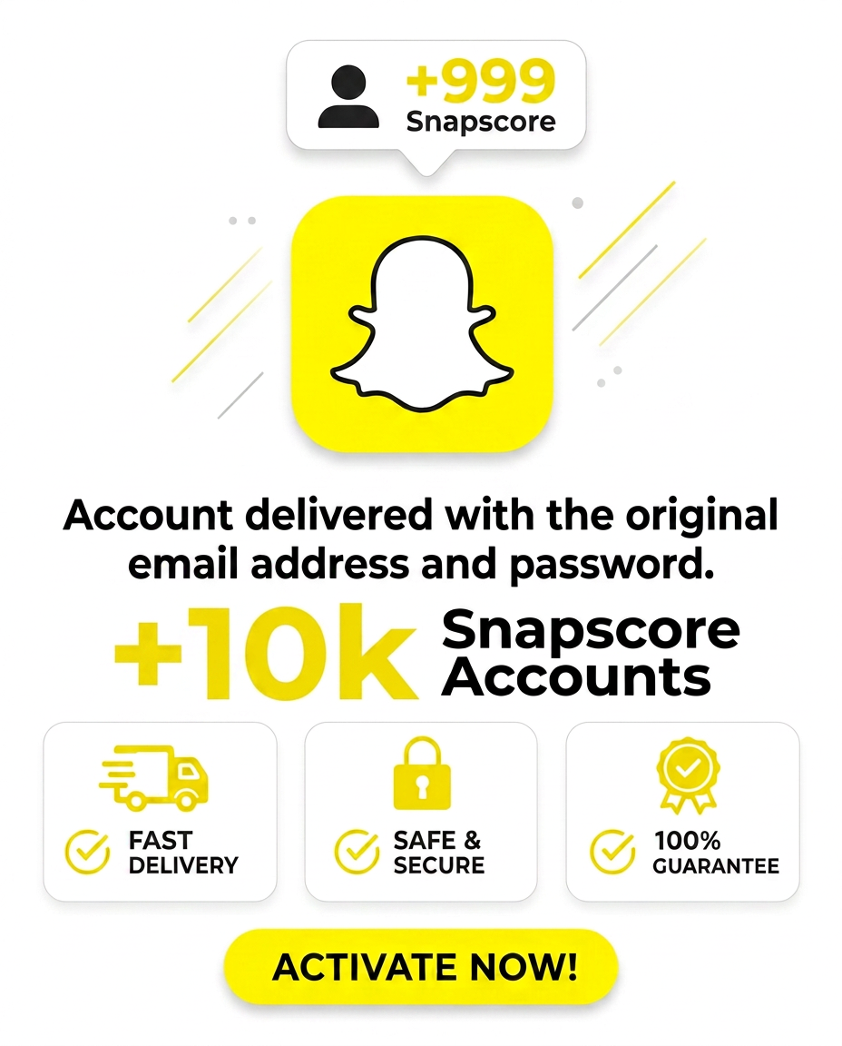 Buy 10,000 Snap Score Account Snapchat (10k SnapScore)